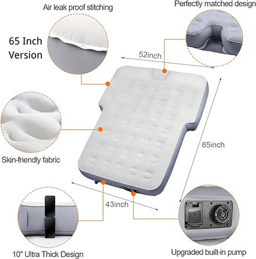 Subaru Air Mattress 2.0 - Outback/Forester/Crosstrek | 10-Inch Thickened