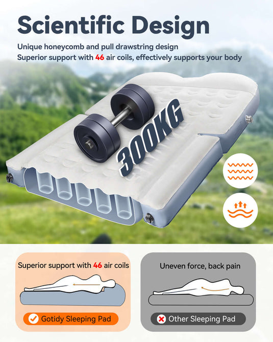 subaru air mattress 300kg