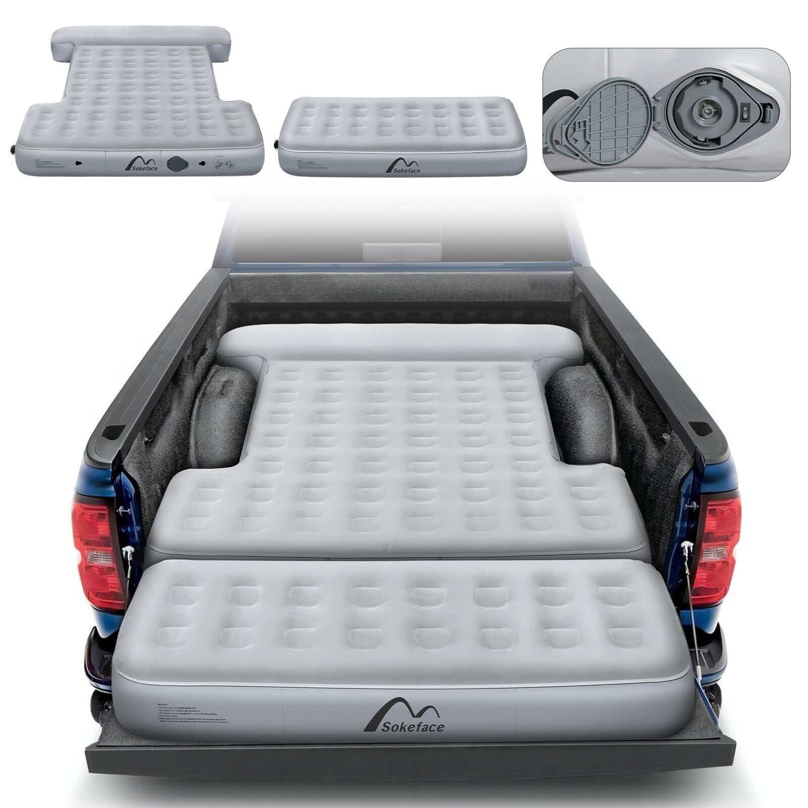 Pickup bed air mattress best sale