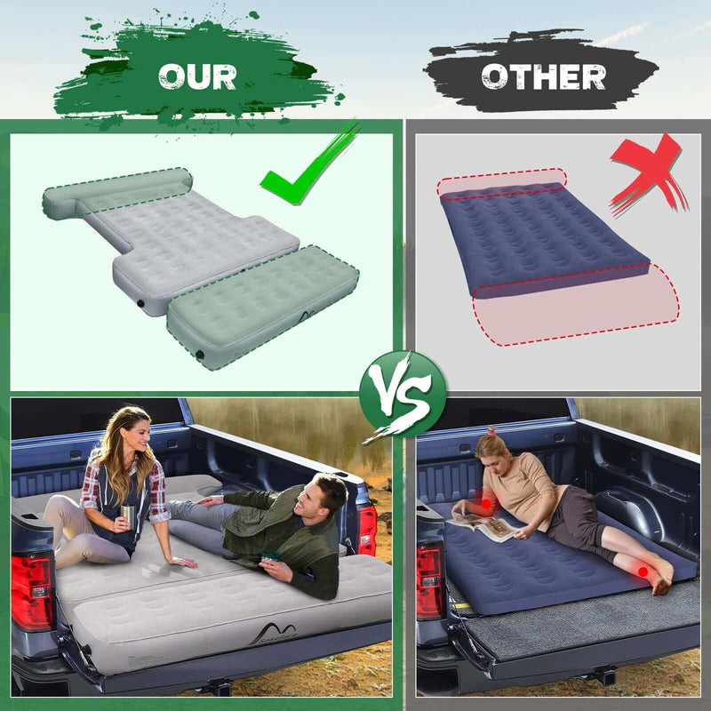 Load image into Gallery viewer, Mattress comparison showing superior design.