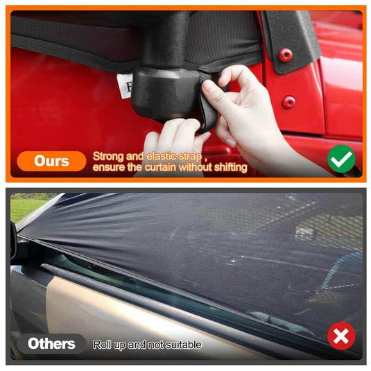 car window screens Perfect Fit Jeep