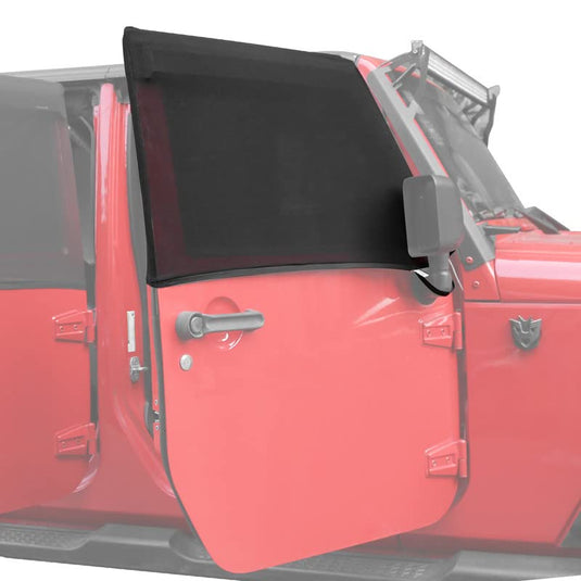 Écrans de fenêtre de voiture GOTIDY pour Jeep Wrangler et Jeep Gladiator