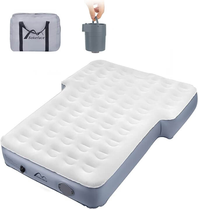 Load image into Gallery viewer, Jeep Air Mattress - Built-in Wireless Air Pump