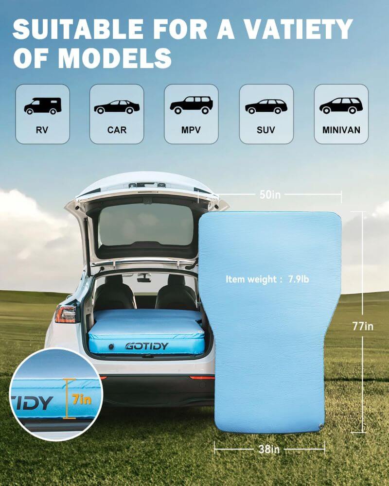 Load image into Gallery viewer, suv air mattress fitment