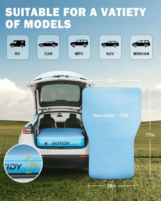 suv air mattress fitment
