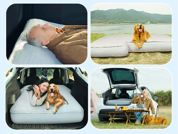 Load image into Gallery viewer, Fitted Sheet for Air Mattress, Cotton-Lined Full, Ultra Soft TPU Waterproof Bed Sheets Fits