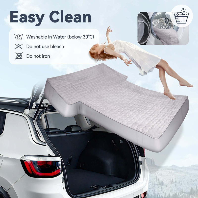 Load image into Gallery viewer, Fitted Sheet for Air Mattress, Cotton-Lined Full, Ultra Soft TPU Waterproof Bed Sheets Fits