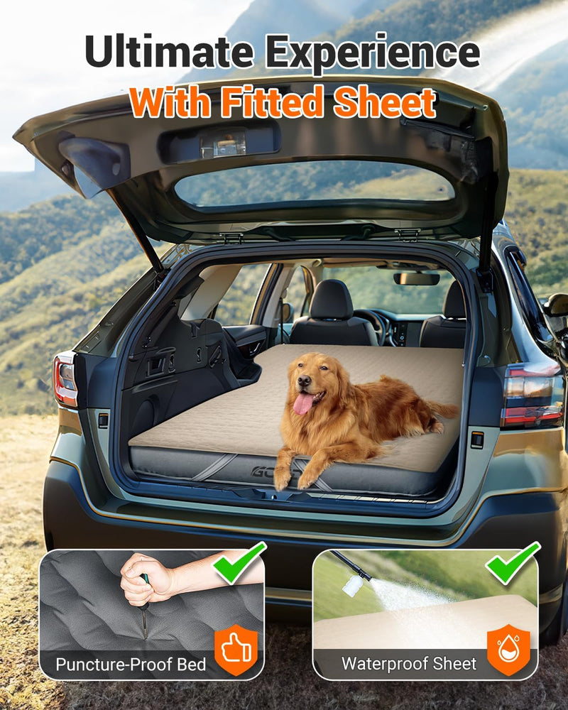 Load image into Gallery viewer, Subaru Air Mattress and Waterproof Fitted Sheet Camping Kit
