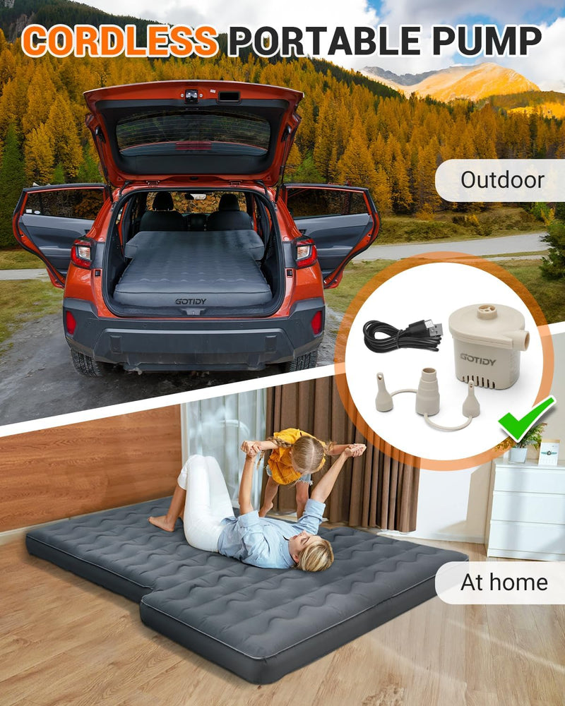 Load image into Gallery viewer, Subaru Air Mattress and Waterproof Fitted Sheet Camping Kit
