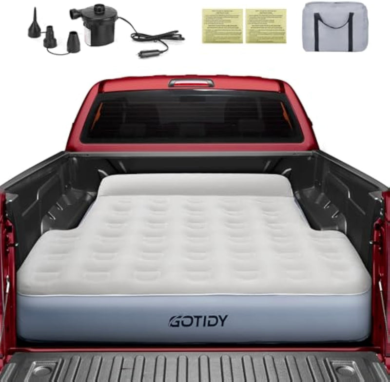 Load image into Gallery viewer, Tacoma 5ft Short Bed Air Mattress With Extension Modules
