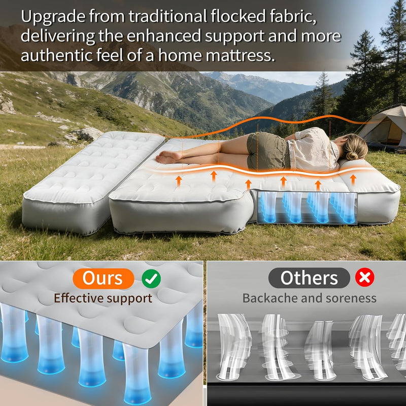 Chargez l'image dans la visionneuse de la galerie, Supportive truck bed air mattress with air coil design

