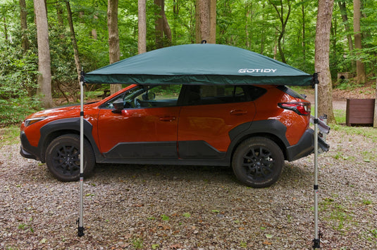 GOTIDY Car Awning Camping Tent, Retractable Support Rods