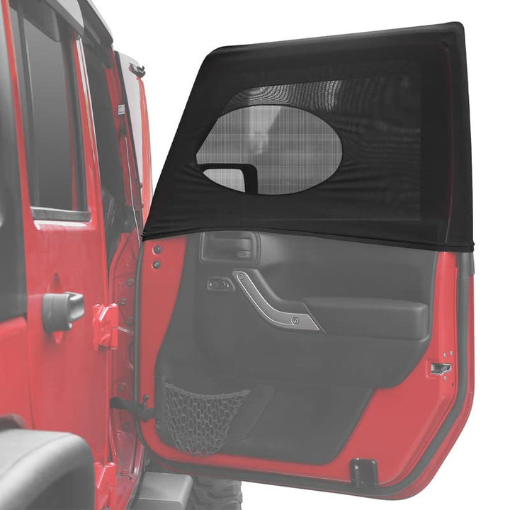GOTIDY Car Window Screens For Jeep Wrangler and Jeep Gladiator